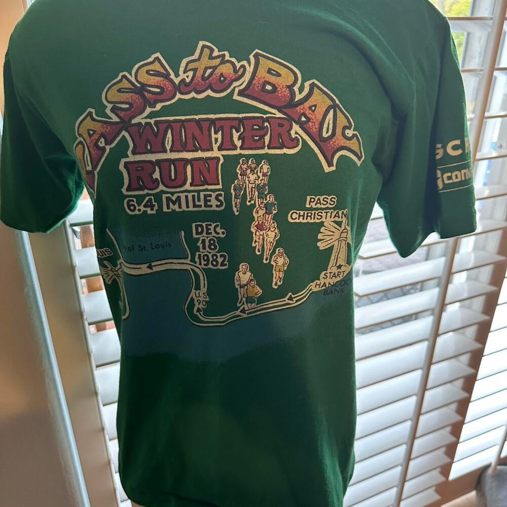 Pass to bay winter run T-SHIRT